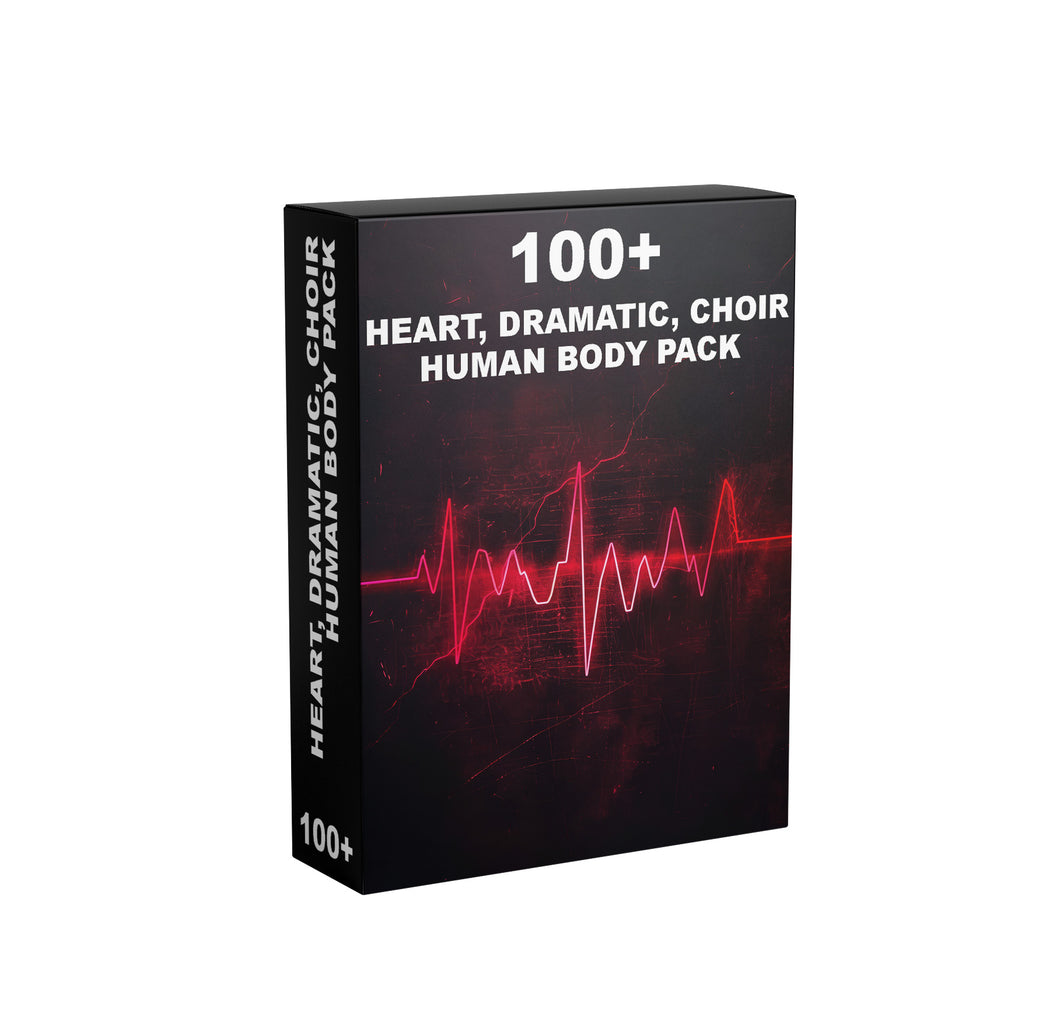 Heart, Dramatic Choir, Human Body Cinematic Sounds 100+