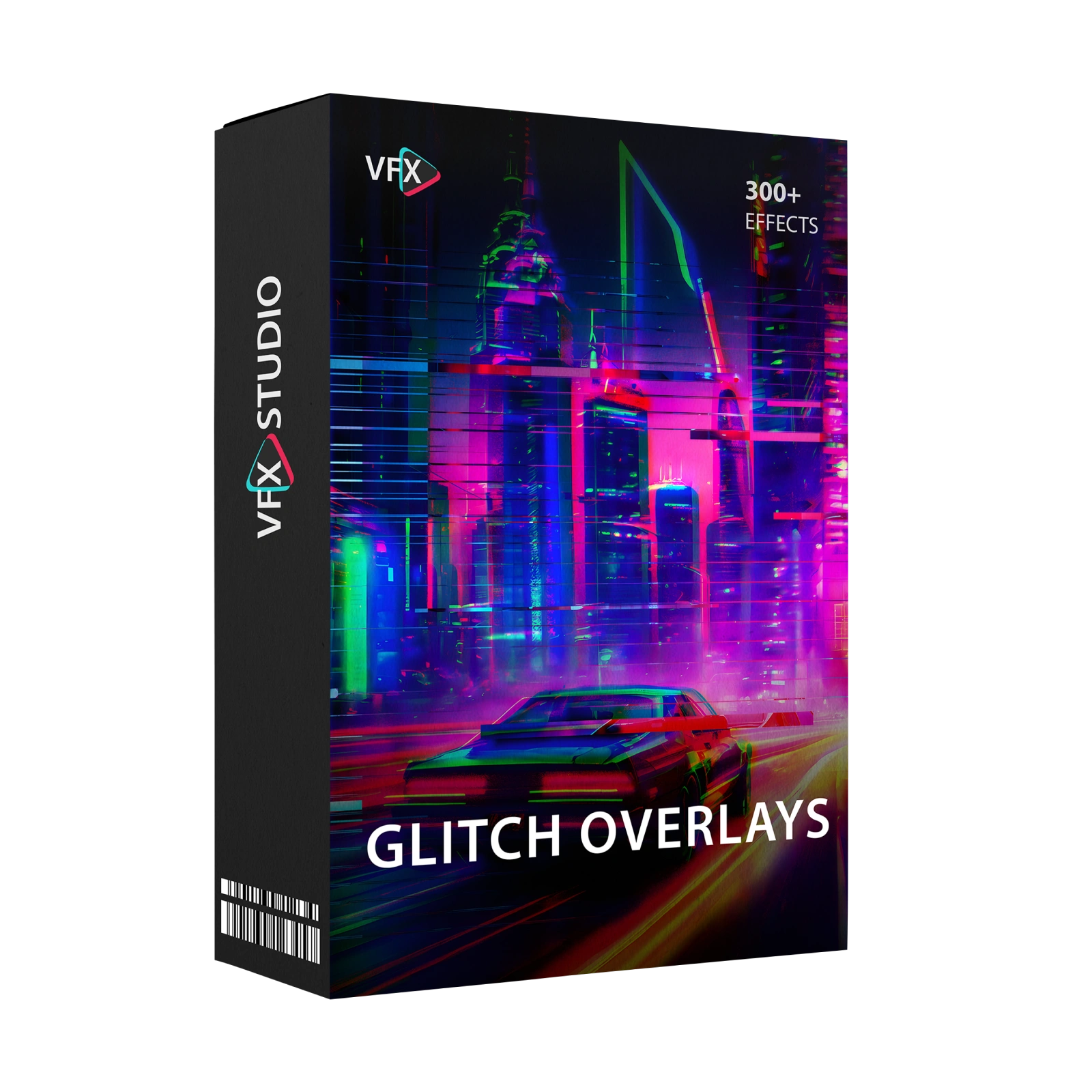 300+ Glitch Overlays Pack