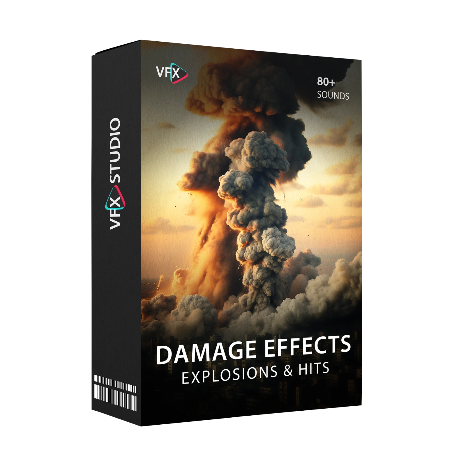 Damage (explosions, hits) Cinematic Sounds Pack 80+