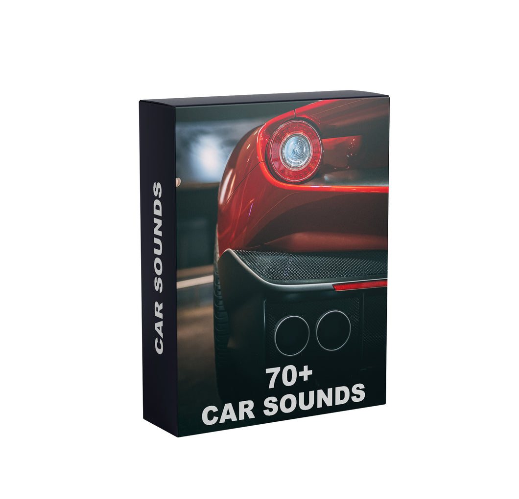 Car Sounds Cinematic Sounds Pack 70+