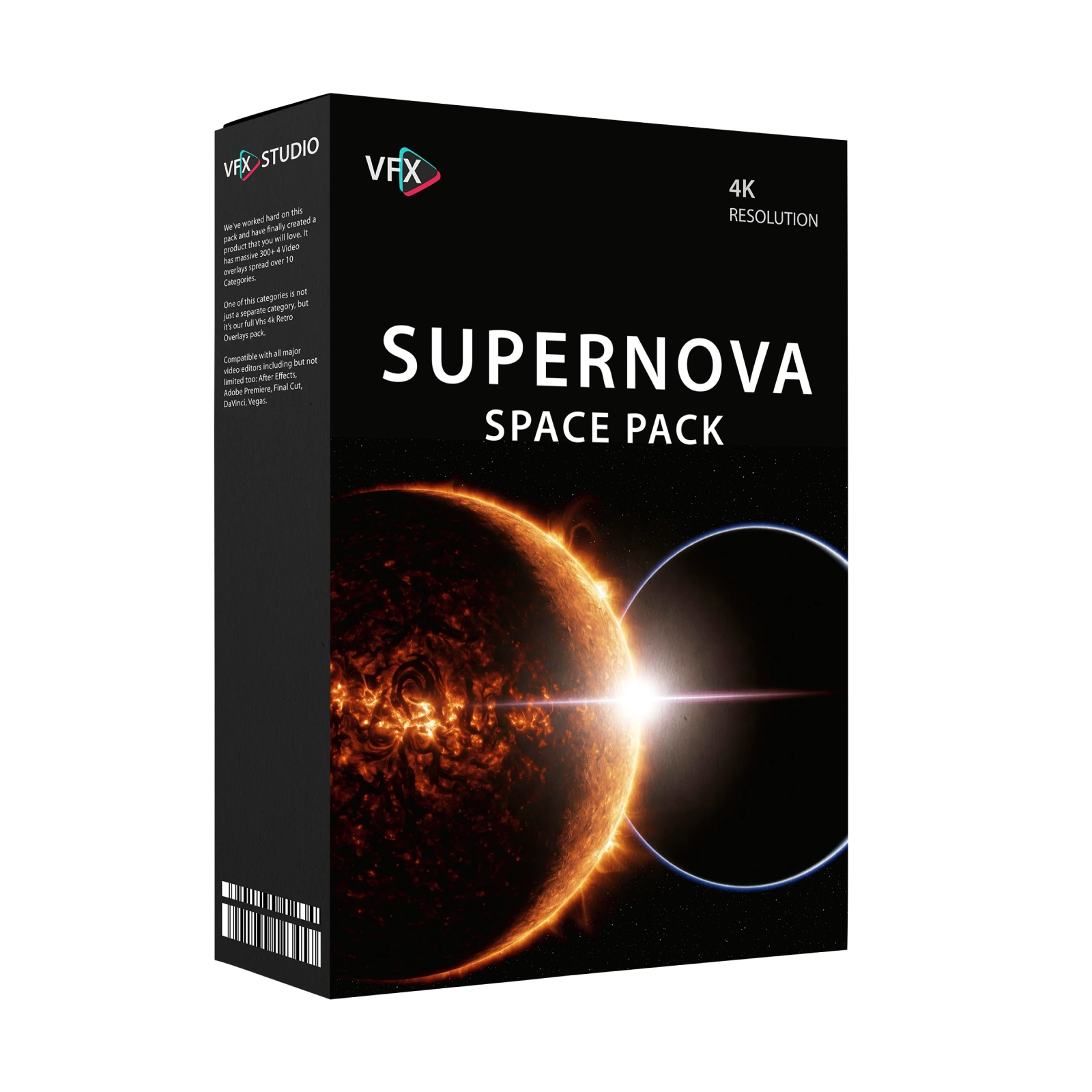 Video Effects: Supernova 4k Epic Space Collection