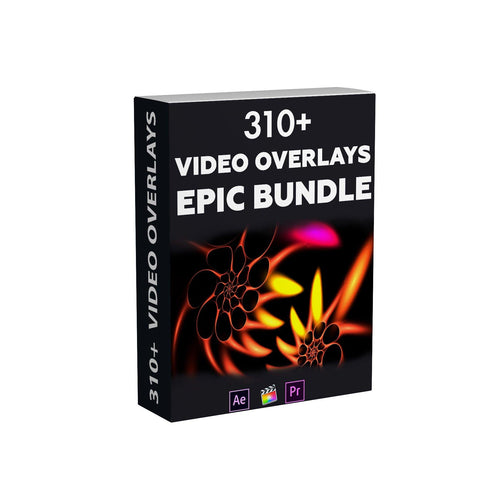 310+ Video Overlays: Epic Bundle - vfx-studio